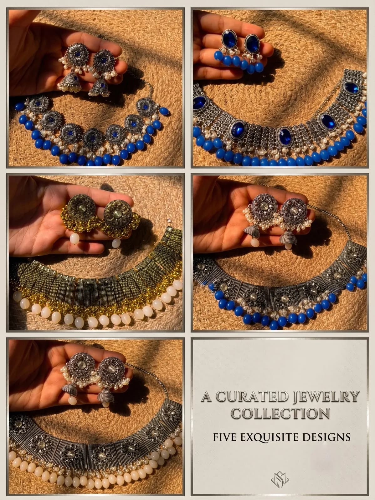 Exclusive Ethnic Choker & Jhumka Jewelry Collection